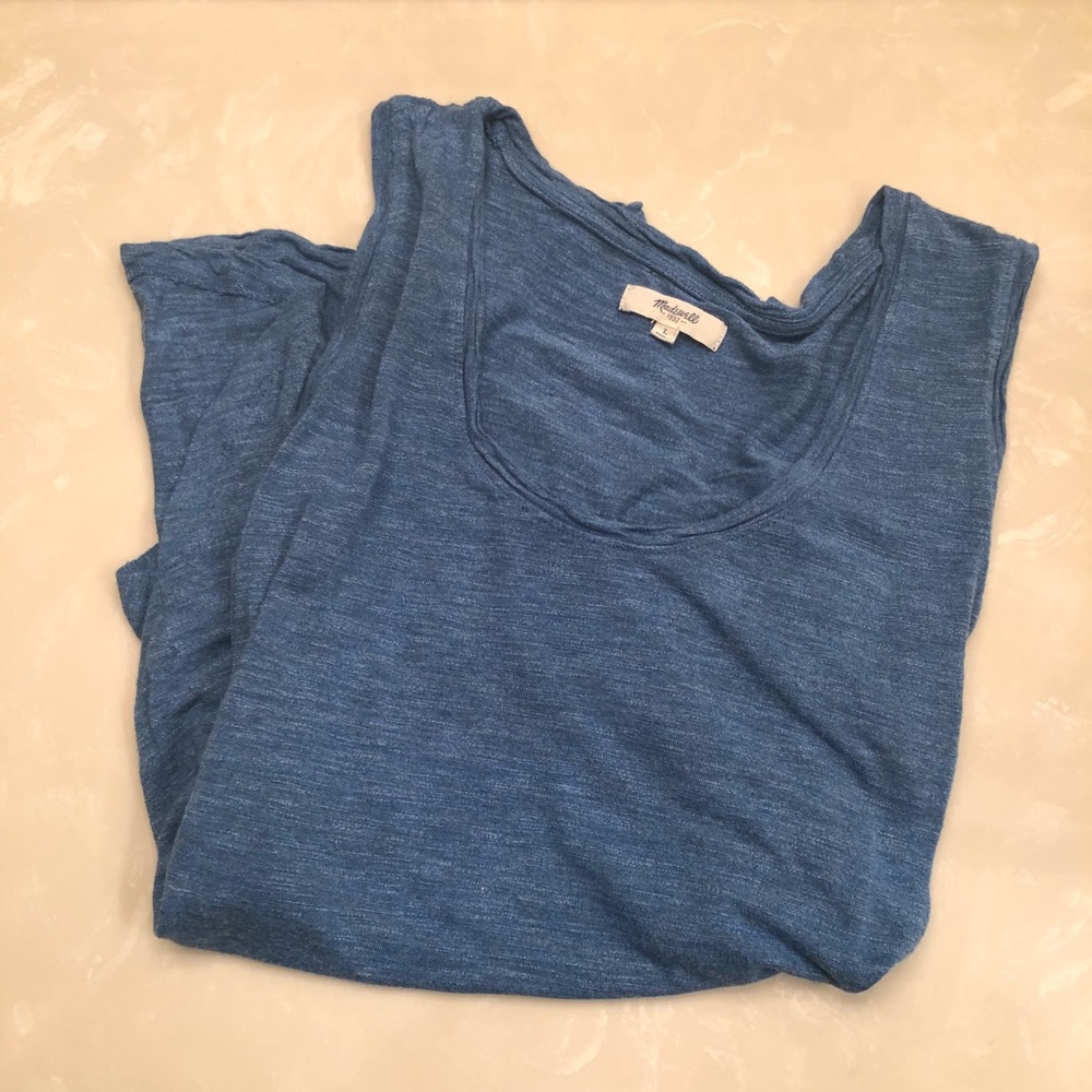 Madewell Blue Tank Top